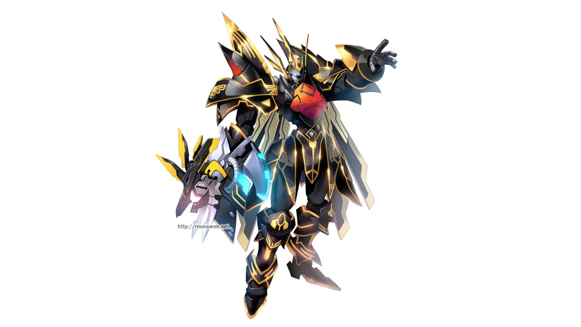 Download Armor Anime Original HD Wallpaper by マナカッコワライ