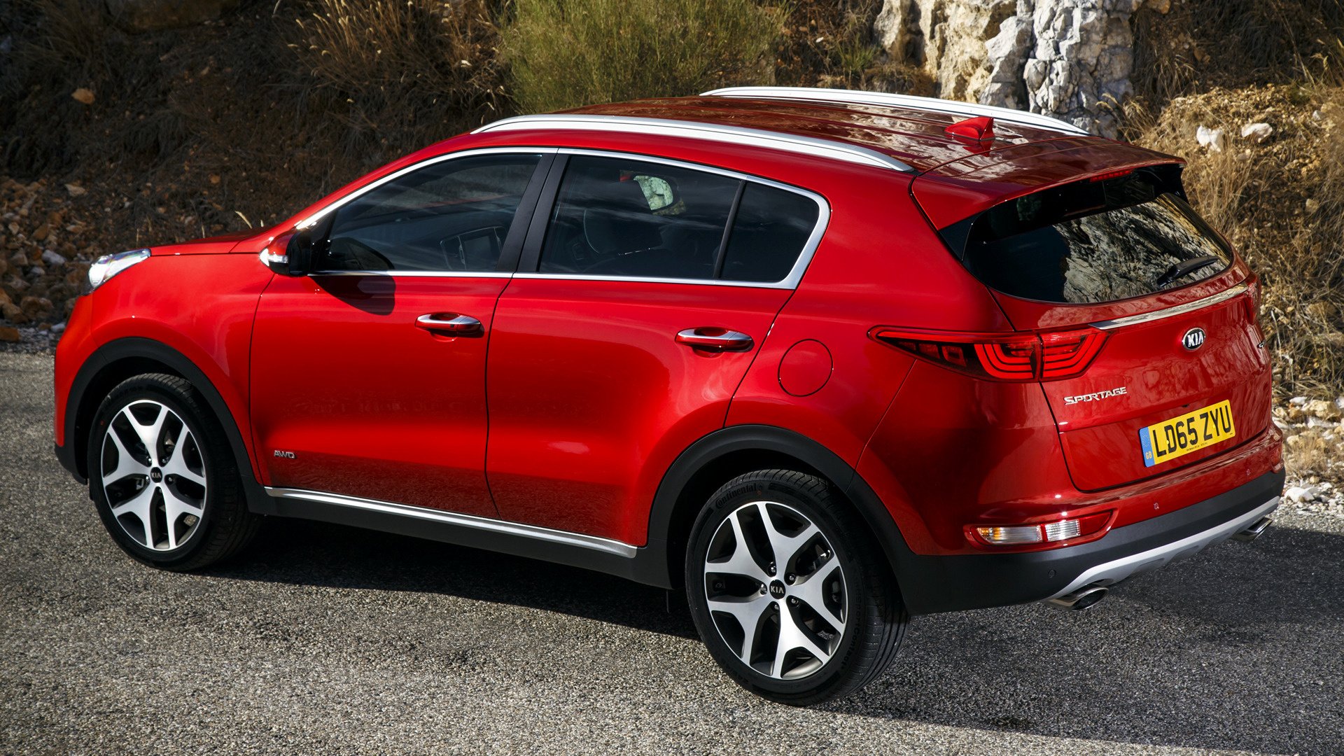 Download Car SUV Compact Car Vehicle Kia Sportage GT-Line HD Wallpaper