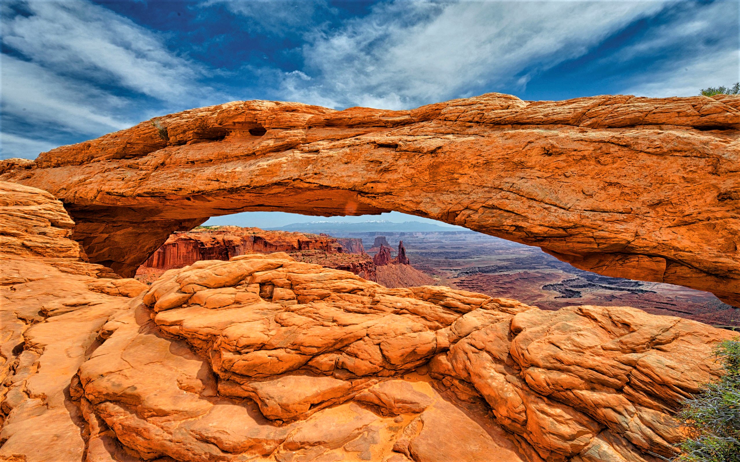 Earth Mesa Arch HD Wallpaper | Background Image