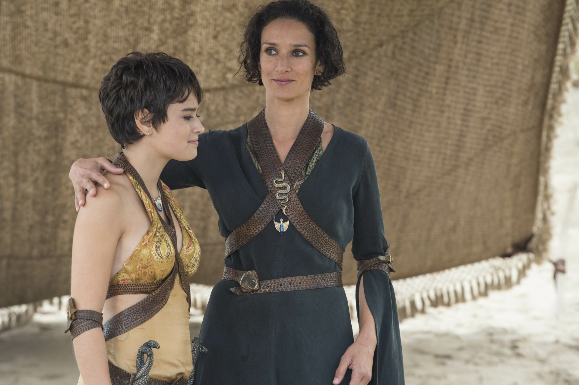 Download Indira Varma Rosabell Laurenti Sellers Tyene Sand Ellaria Sand TV Show Game Of Thrones 4k Ultra HD Wallpaper