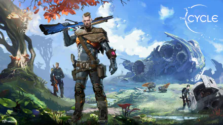 video game The Cycle HD Desktop Wallpaper | Background Image