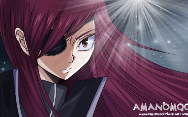 Elsie Crimson Anime Edens Zero HD Desktop Wallpaper | Background Image