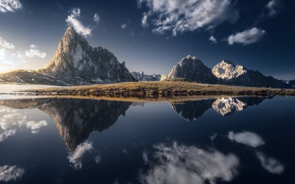 Tierra/Naturaleza Reflejo Naturaleza Lago Montaña Peak Fondo de pantalla HD | Fondo de Escritorio