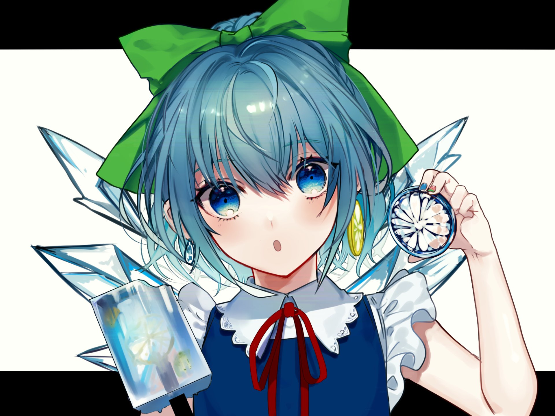 Download Cirno (Touhou) Anime Touhou HD Wallpaper by 大魔王るあえる