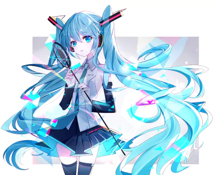 Hatsune Miku Anime Vocaloid HD Desktop Wallpaper | Background Image