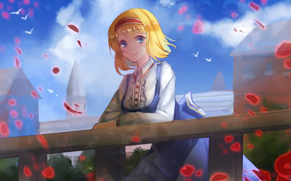 Alice Margatroid Anime Touhou HD Desktop Wallpaper | Background Image