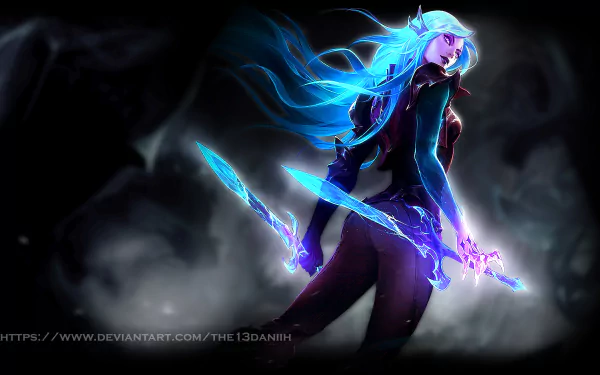 Katarina (League Of Legends) video game League Of Legends HD Desktop Wallpaper | Background Image