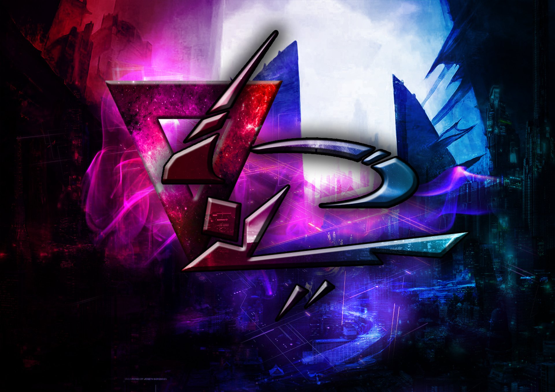 Download Artistic Logo HD Wallpaper by johan2302