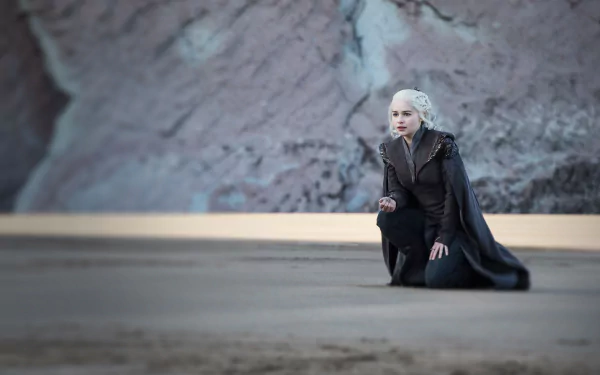 Emilia Clarke Dragonstone (Game of Thrones) Daenerys Targaryen TV Show Game Of Thrones HD Desktop Wallpaper | Background Image