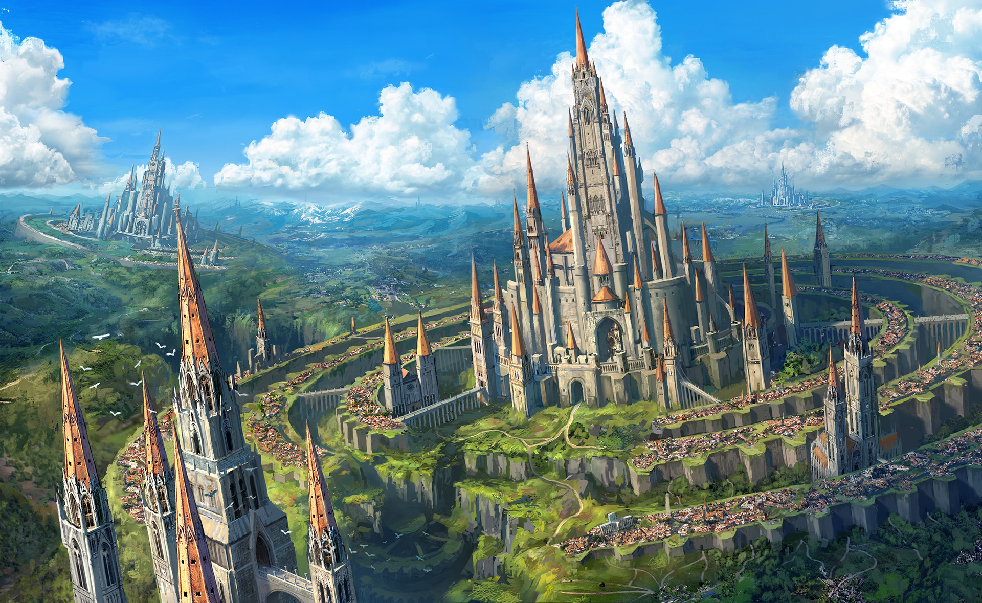 Fantasy Castle Wallpaper Hd Infoupdate