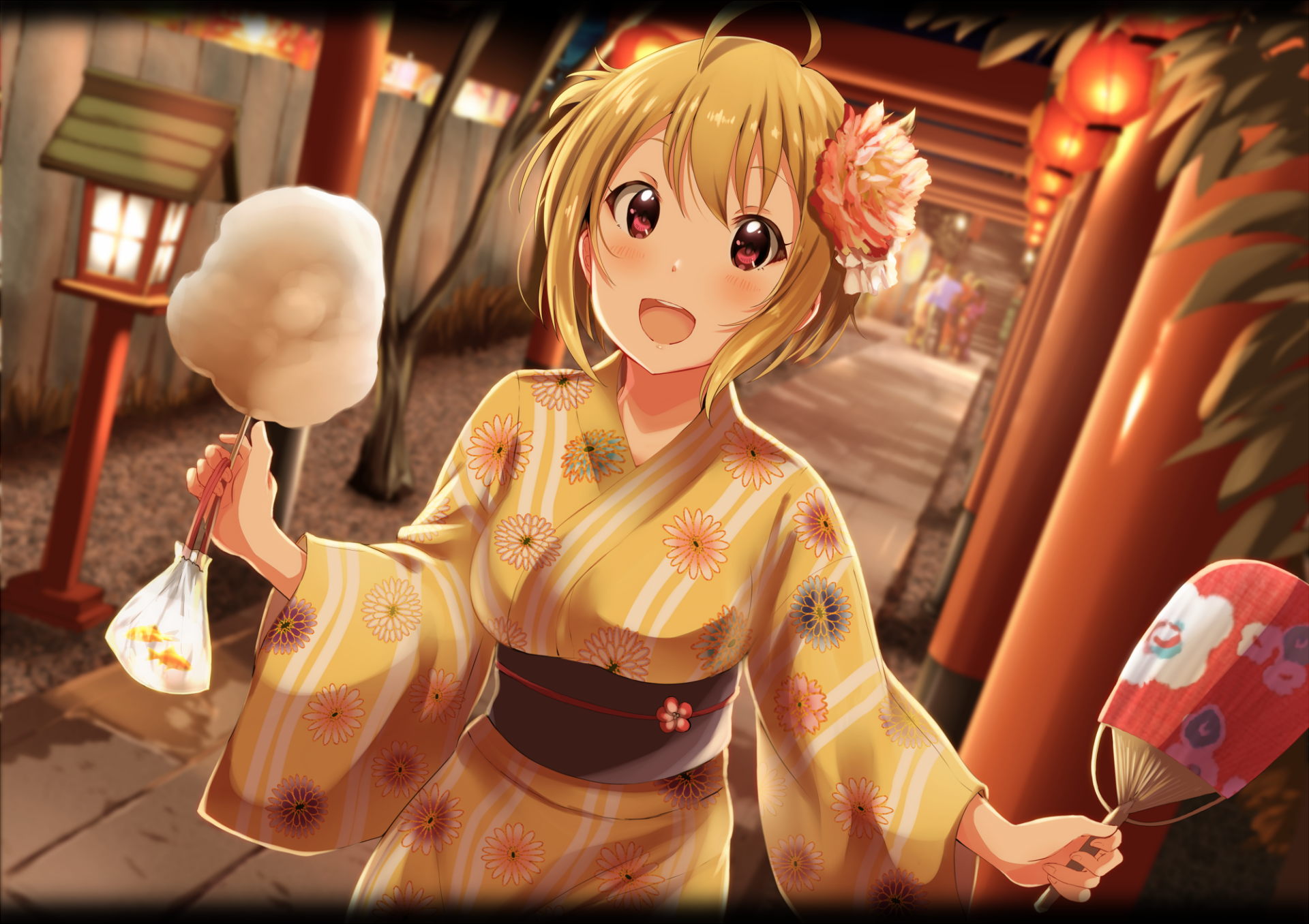 Download Tsubasa Ibuki Anime THE IDOLM@STER: Million Live! HD Wallpaper by 塩かずのこ🐟