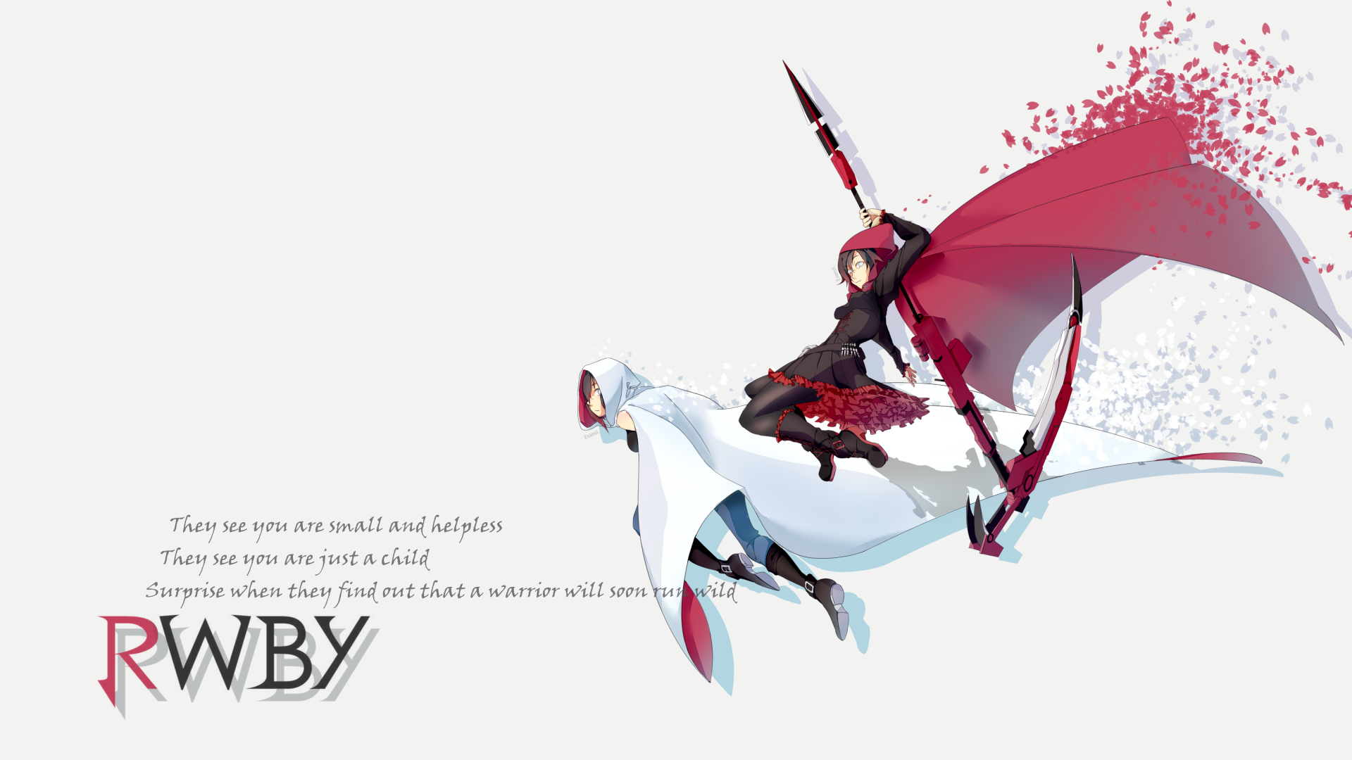 Download Summer Rose (RWBY) Ruby Rose (RWBY) Anime RWBY 4k Ultra HD  Wallpaper by ExamII.