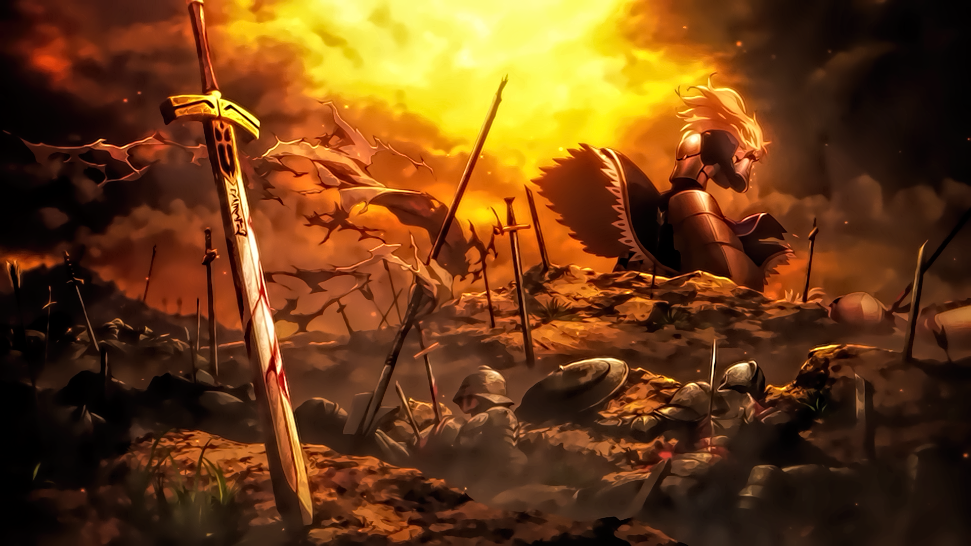 190 Fate Stay Night Unlimited Blade Works Hd Wallpapers And Backgrounds