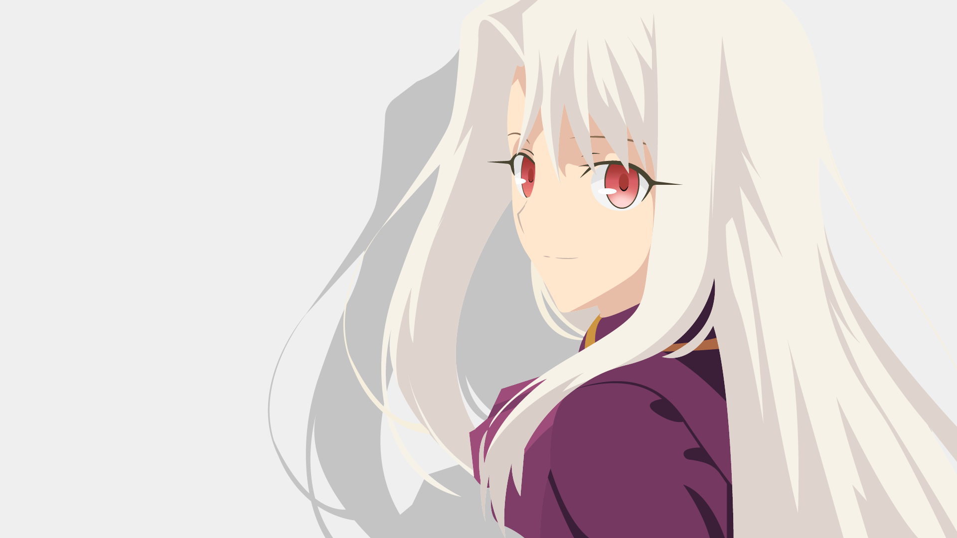 Illyasviel Von Einzbern – Stunning White-Haired Smile from Fate/Zero HD ...