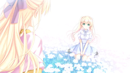 Tsumugi Wenders Anime Summer Pockets HD Desktop Wallpaper | Background Image