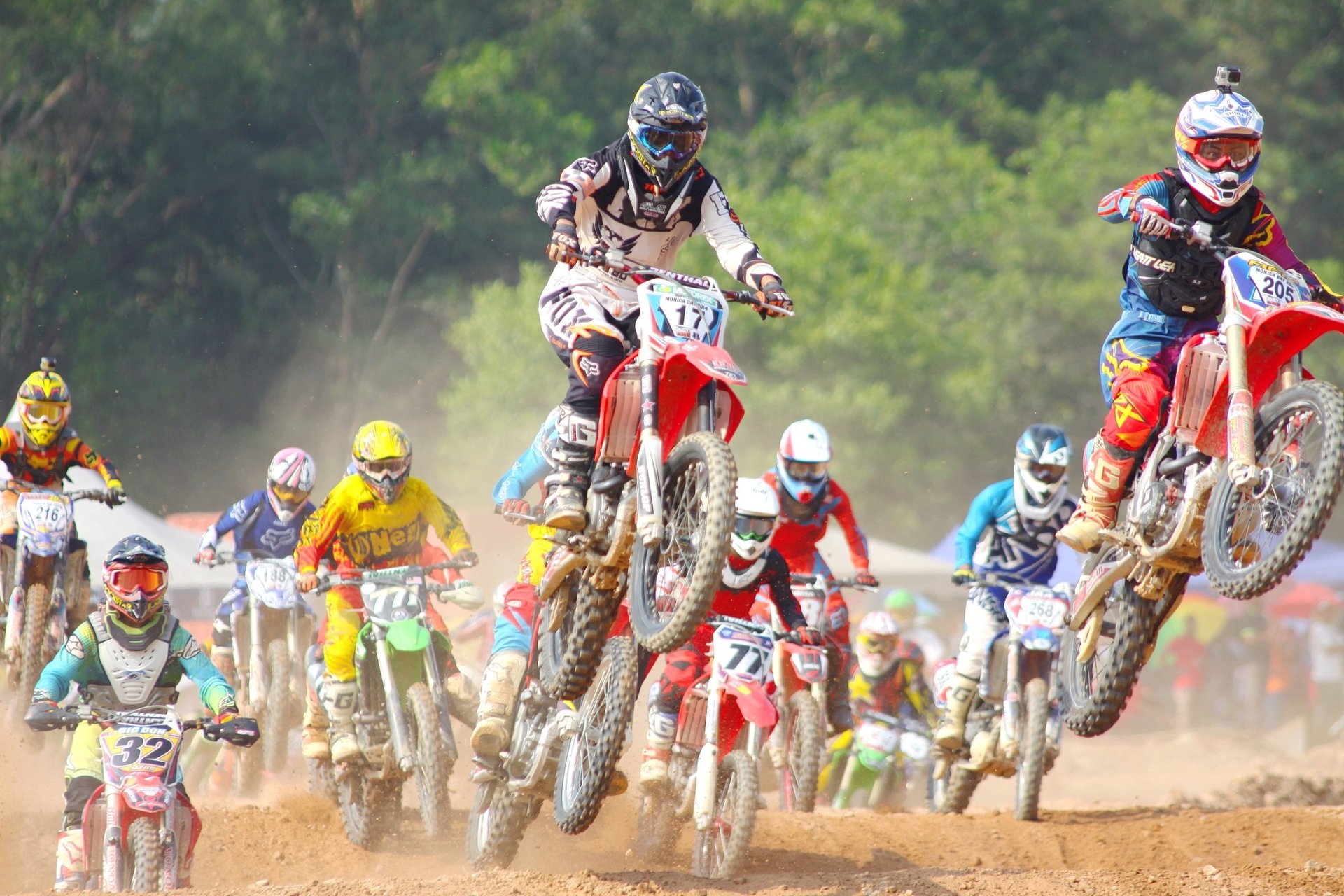 Download Vehicle Dirt Bike Motorcycle Motocross Sports HD Wallpaper