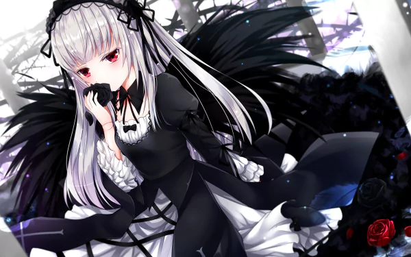 Suigintou (Rozen Maiden) Anime Rozen Maiden HD Desktop Wallpaper | Background Image