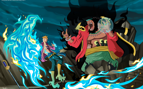 Anime One Piece Marco Marshall D. Teach HD Wallpaper | Background Image