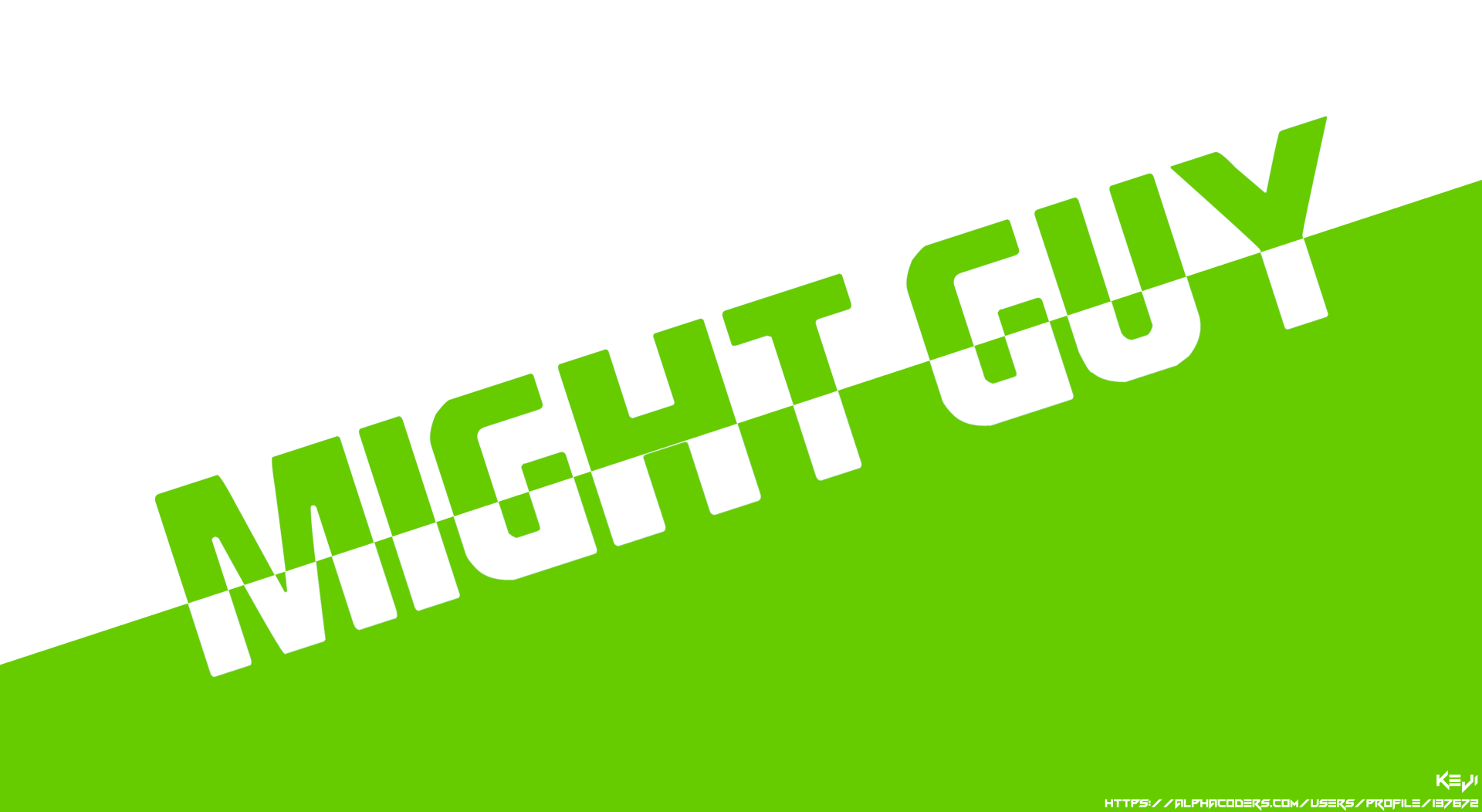 Download Might Guy Anime Naruto 4k Ultra HD Wallpaper by KEJI