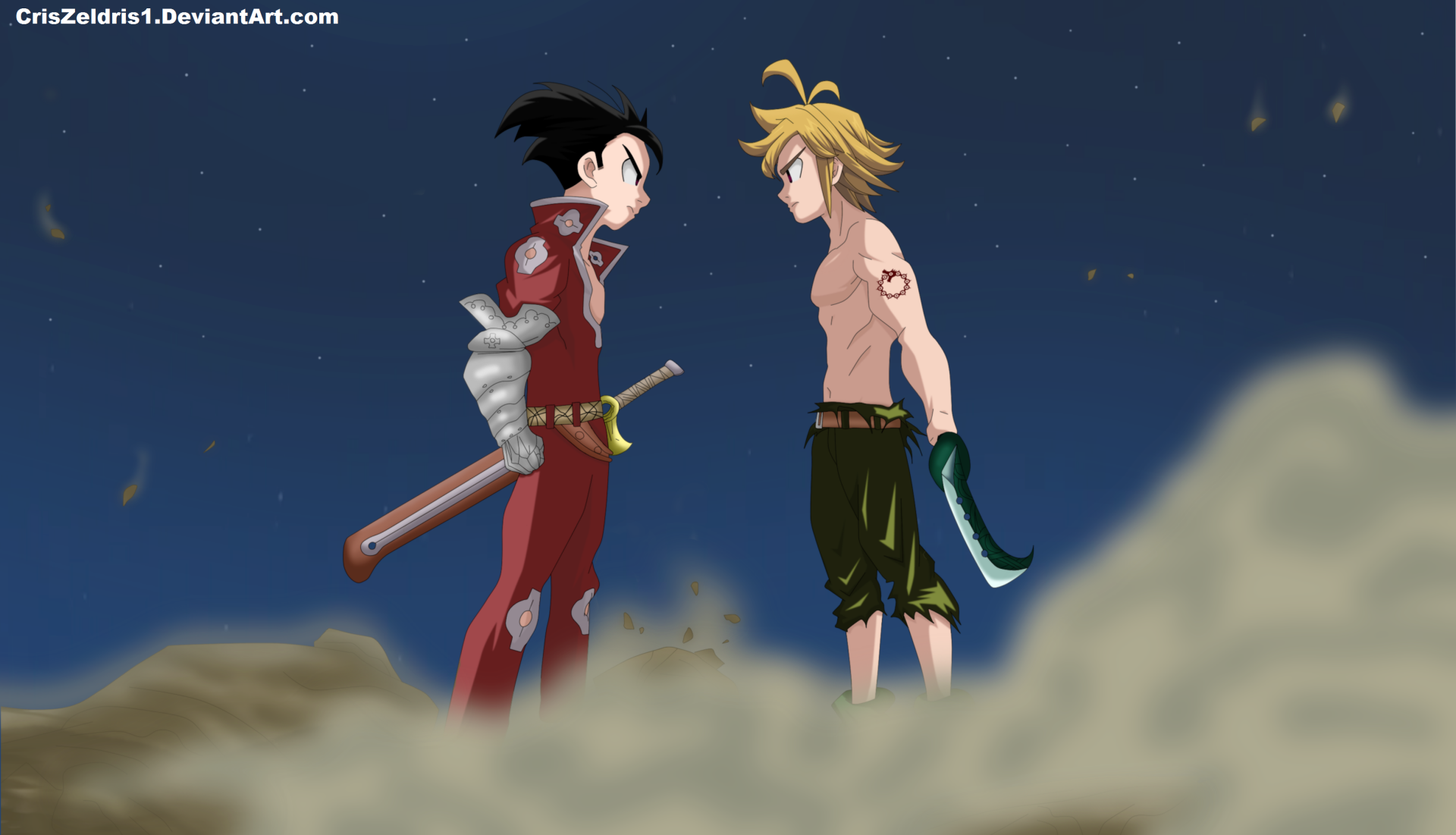 Download Meliodas (The Seven Deadly Sins) Zeldris (The Seven Deadly Sins) Anime The Seven Deadly Sins HD Wallpaper by Cristian Ramirez