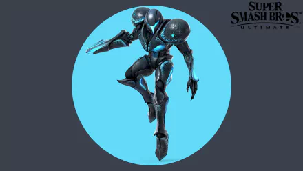 Dark Samus video game Super Smash Bros. Ultimate HD Desktop Wallpaper | Background Image