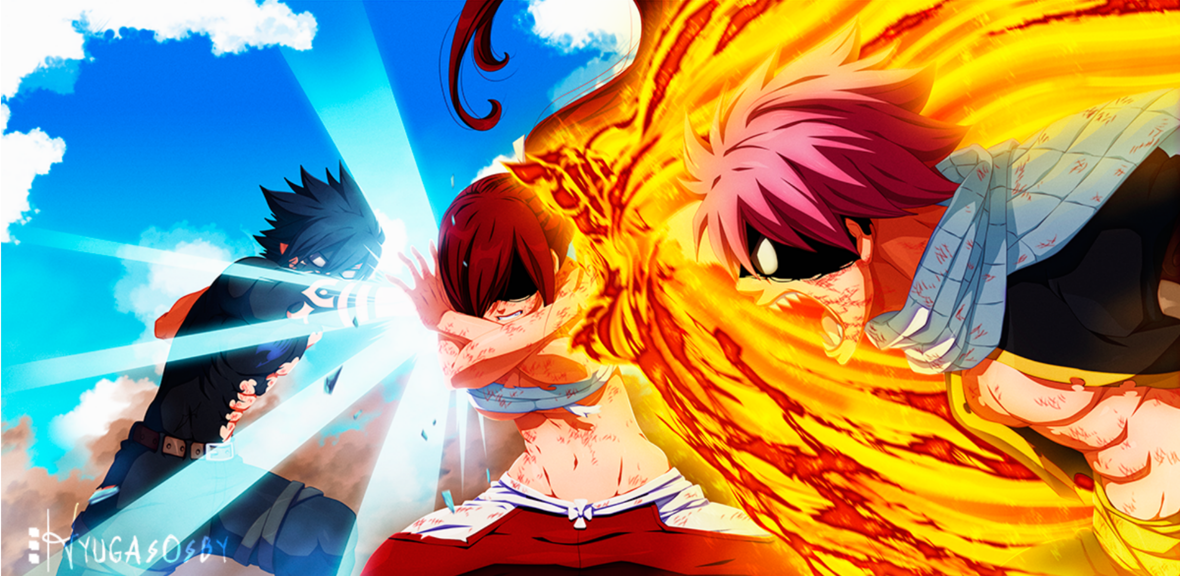 Fairy Tail HD Wallpaper | Background Image | 2300x1122 ...
