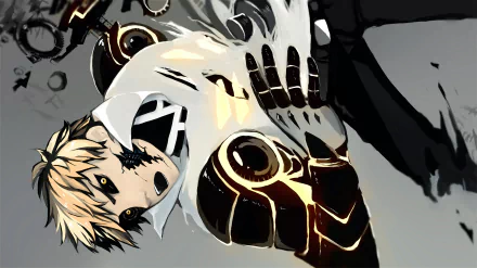 Genos (One-Punch Man) Anime One-Punch Man HD Desktop Wallpaper | Background Image