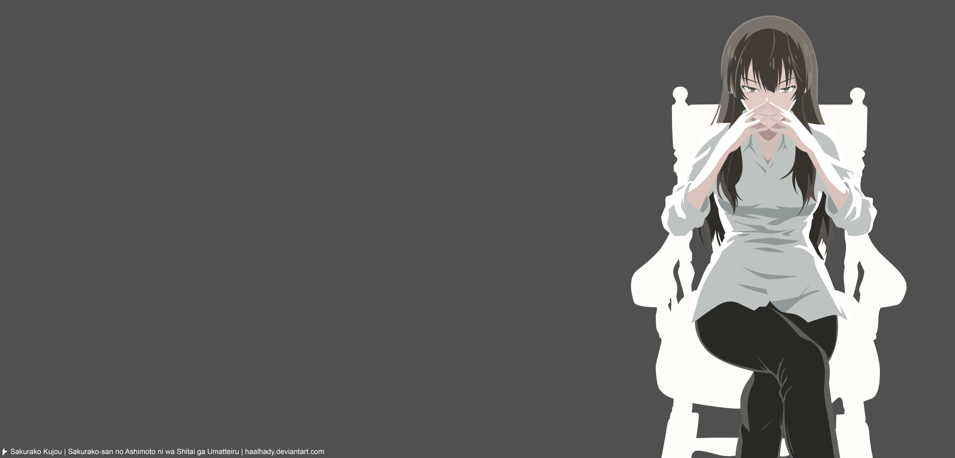 Download Sakurako Kujou Anime Beautiful Bones: Sakurako's Investigation 4k Ultra HD Wallpaper by Hadziq Alhady