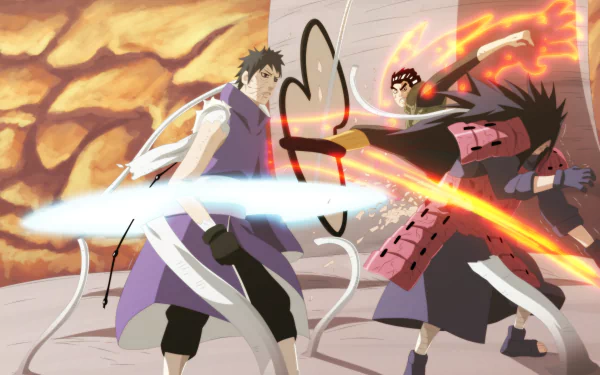 Rock Lee Madara Uchiha Obito Uchiha Anime Naruto HD Desktop Wallpaper | Background Image