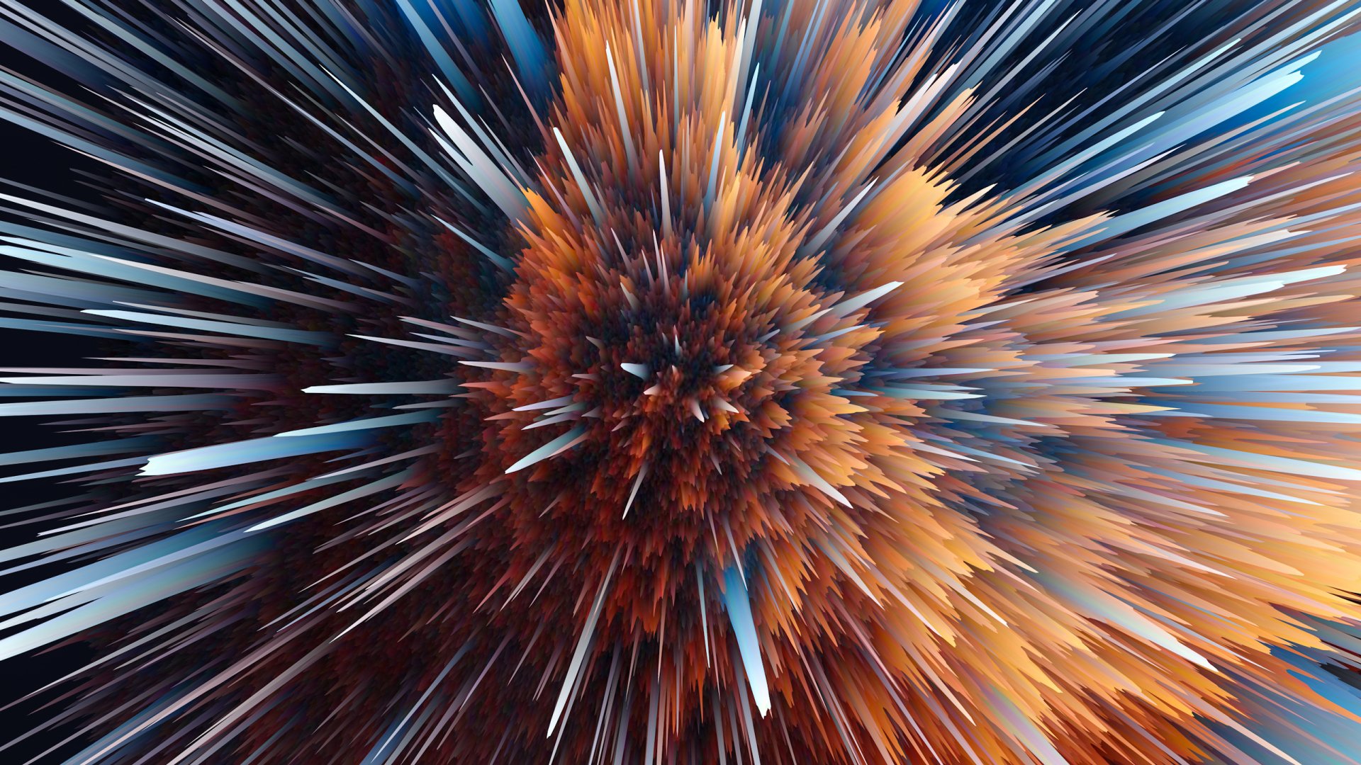 Download Explosion Artistic Particle HD Wallpaper