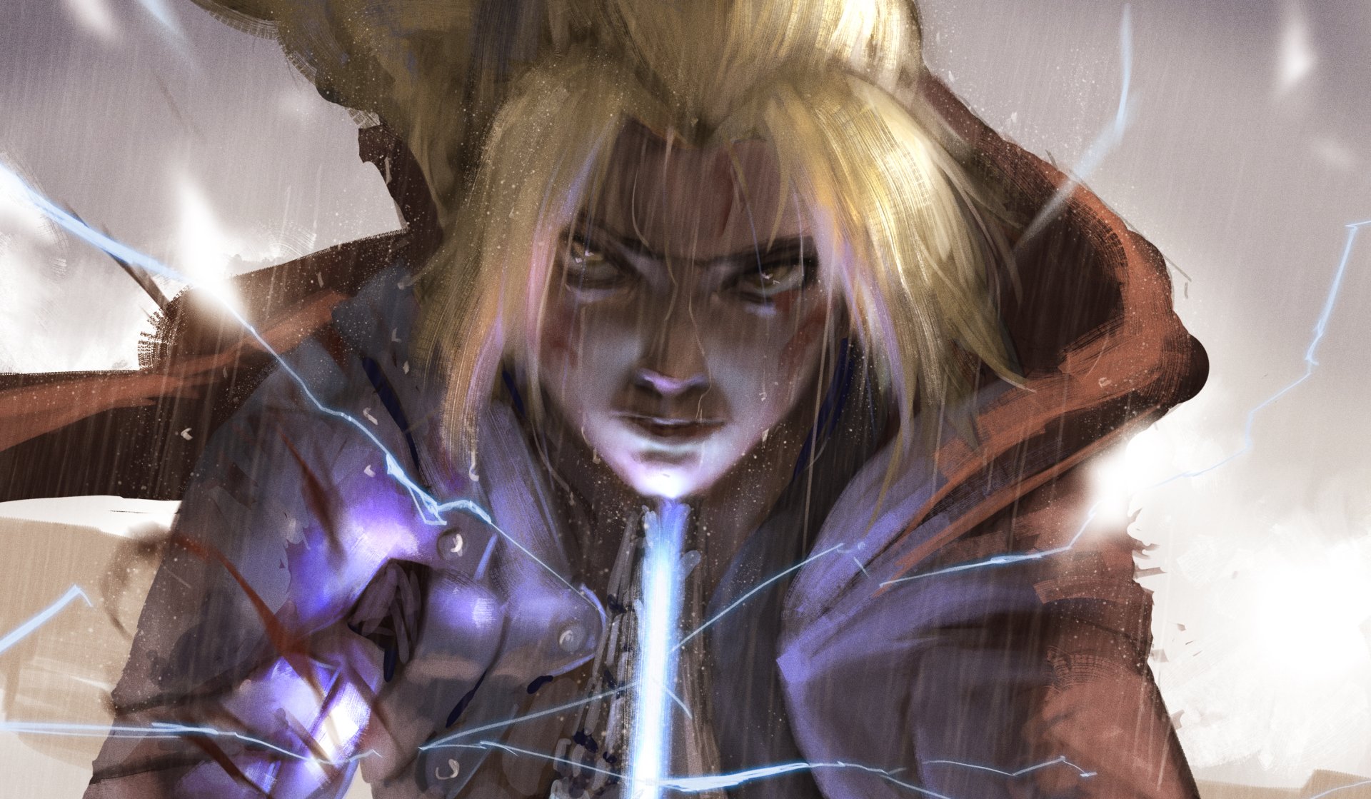 Download Edward Elric Anime Fullmetal Alchemist HD Wallpaper by Joshua ...