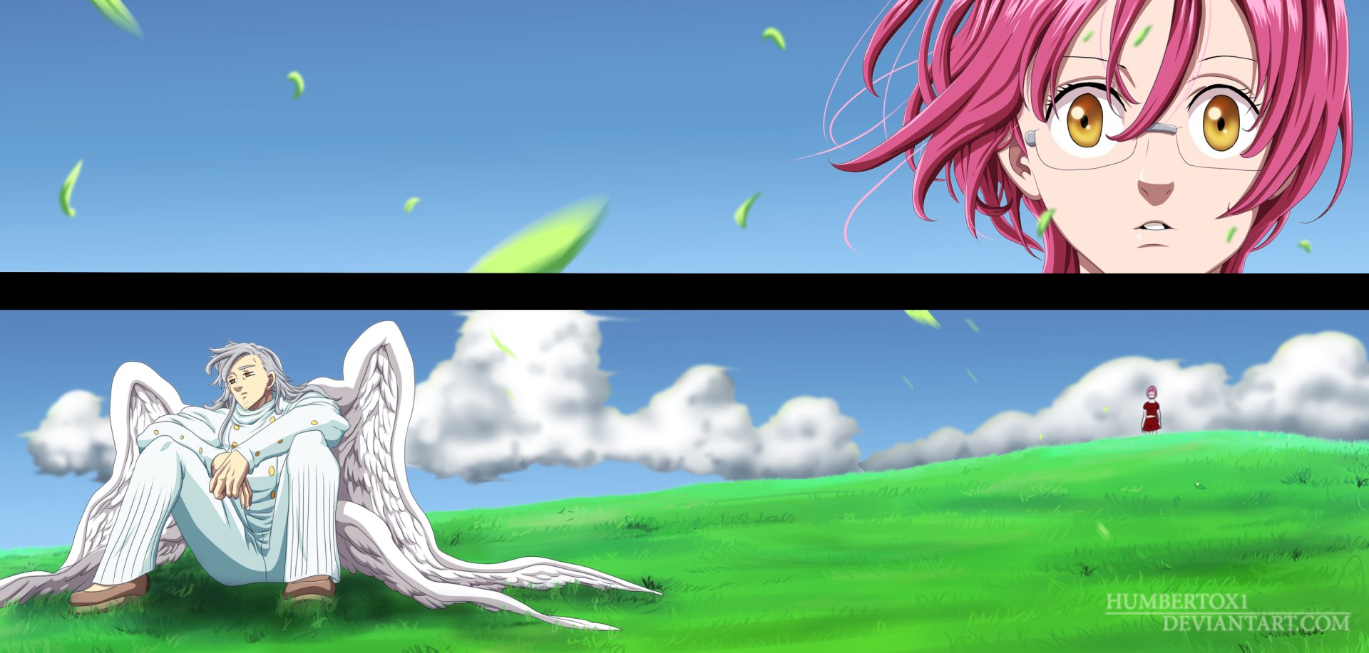 Download Mael (The Seven Deadly Sins) Gowther (The Seven Deadly Sins) Anime The Seven Deadly Sins HD Wallpaper by humbertox1