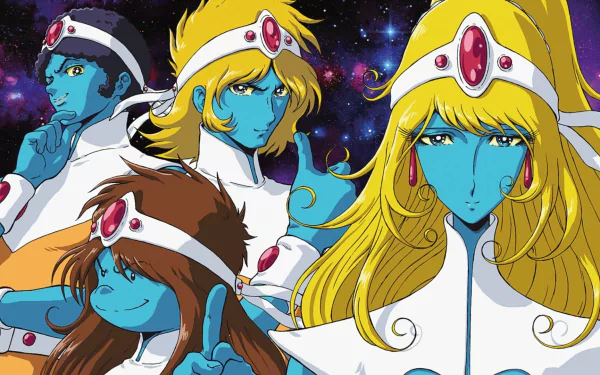 Anime Interstella 5555: The 5tory of the 5ecret 5tar 5ystem HD Desktop Wallpaper | Background Image