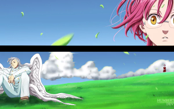 Mael (The Seven Deadly Sins) Gowther (The Seven Deadly Sins) Anime The Seven Deadly Sins HD Desktop Wallpaper | Background Image