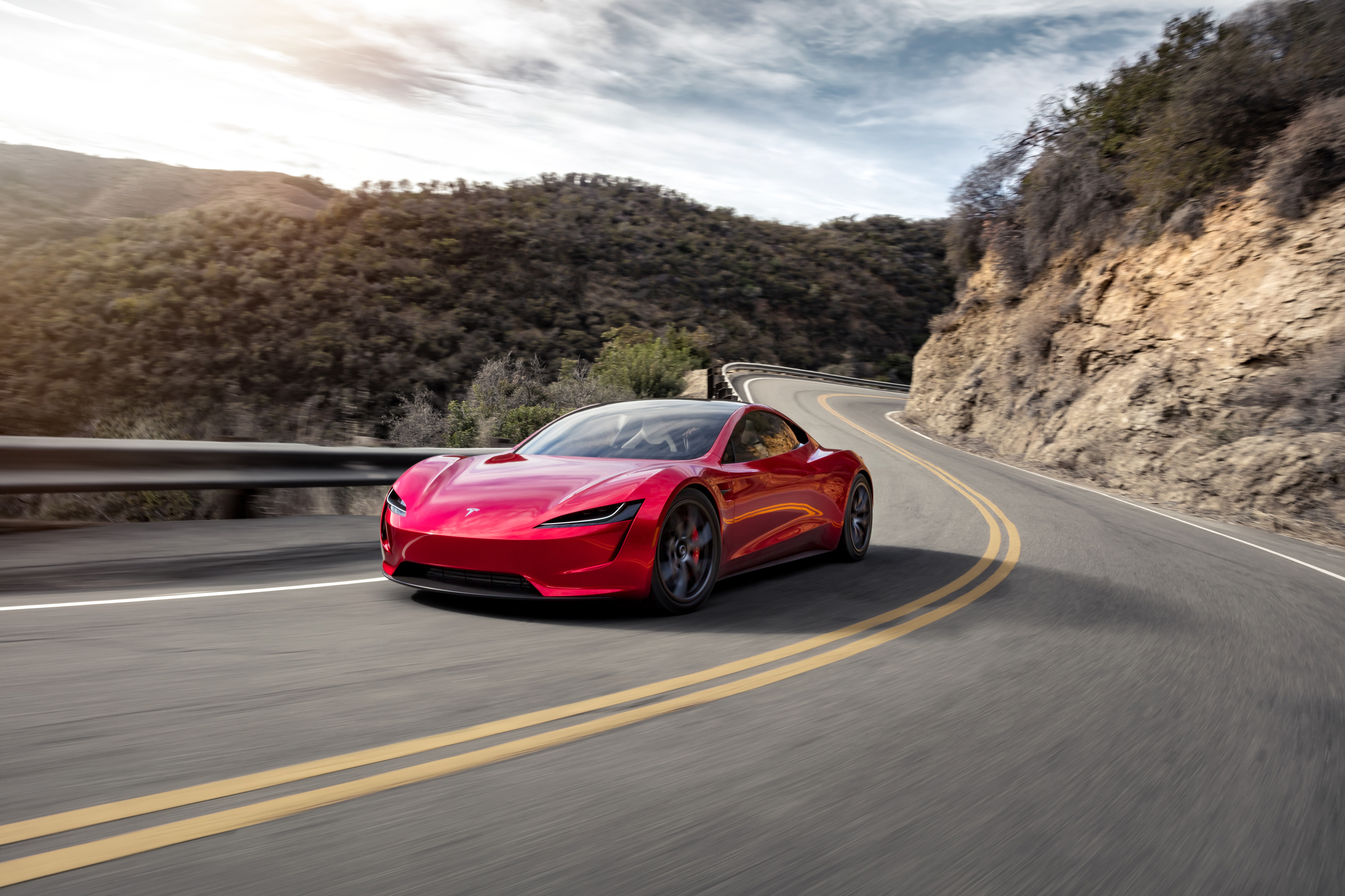 Vehicles Tesla Roadster HD Wallpaper | Background Image