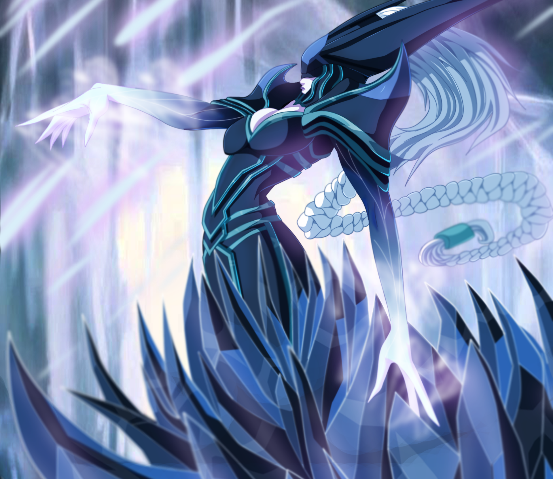 Download Lissandra (League Of Legends) Video Game League Of Legends HD Wallpaper by Joseph Joestar
