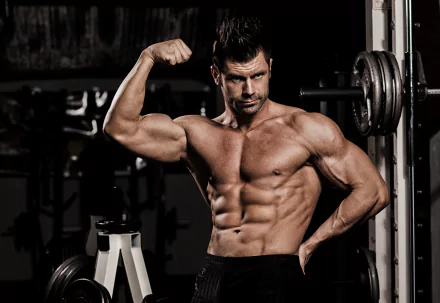 bodybuilding muscle man model HD Desktop Wallpaper | Background Image