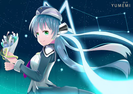 Yumemi Hoshino Anime Planetarian: The Reverie of a Little Planet HD Desktop Wallpaper | Background Image