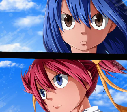 Wendy Marvell Sherria Blendy Anime Fairy Tail HD Desktop Wallpaper | Background Image