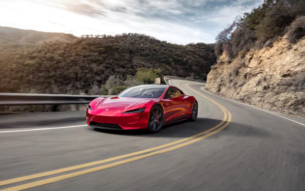 Tesla Motors vehicle Tesla Roadster HD Desktop Wallpaper | Background Image