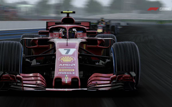 Ferrari SF71H vehicle F1 Ferrari video game F1 2018 HD Desktop Wallpaper | Background Image