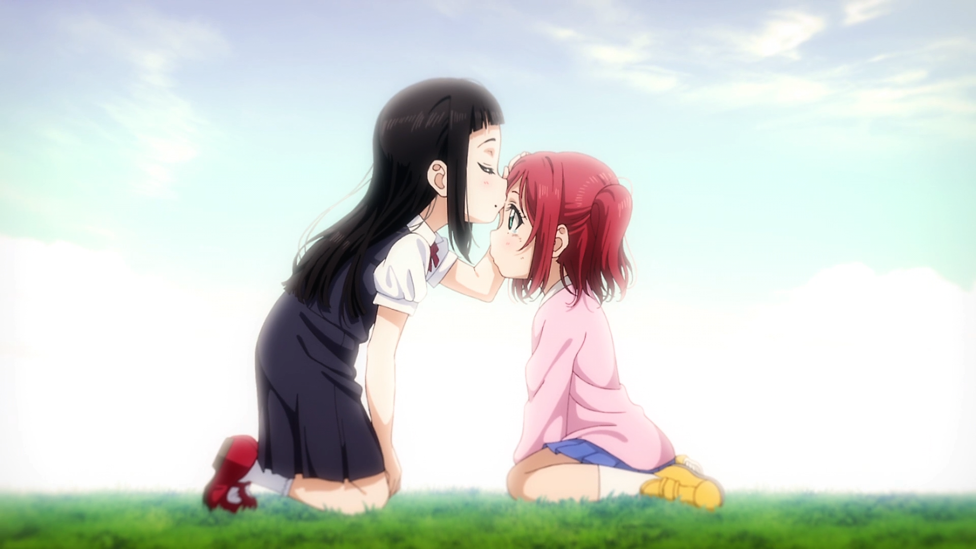 Ruby & Dia — Tender Moment | Love Live! Sunshine!! HD Wallpaper by ...