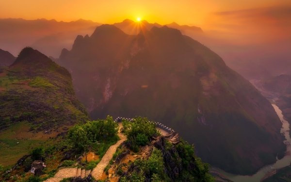 Earth Mountain Mountains Vietnam HD Wallpaper | Background Image