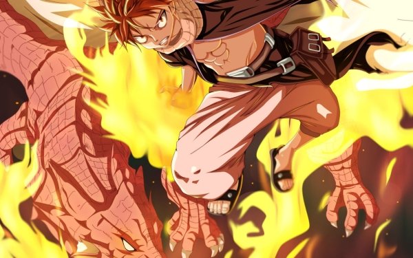 Anime Fairy Tail Natsu Dragneel HD Wallpaper | Background Image