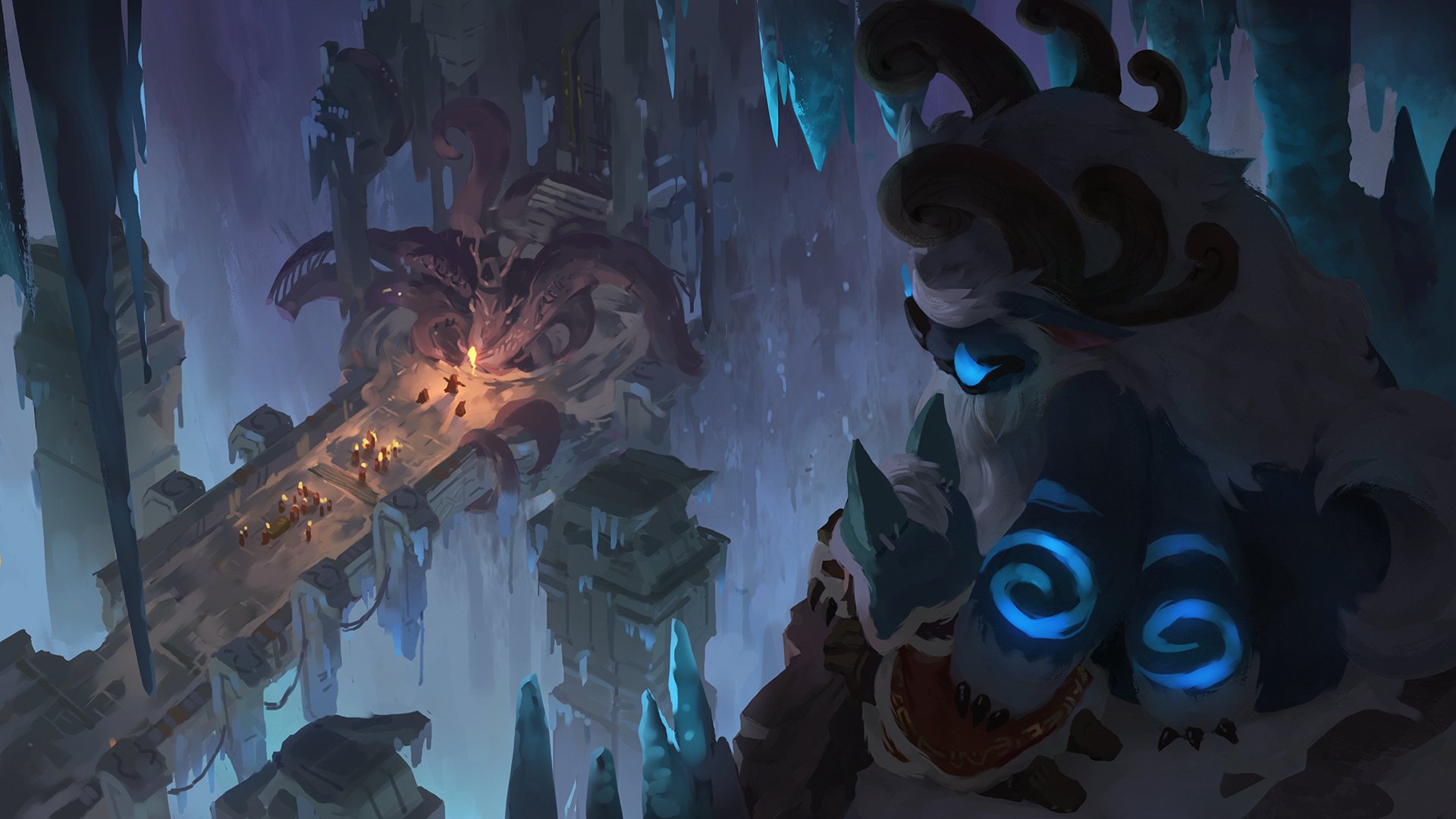 Download Willump (League Of Legends) Nunu (League Of Legends) Video Game League Of Legends HD Wallpaper by Hozure