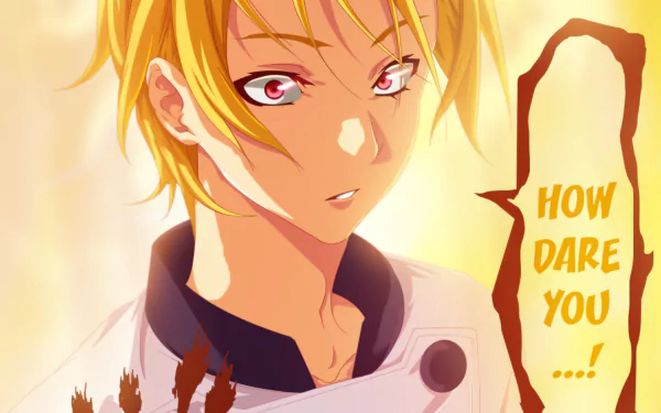 Takumi Aldini Anime Food Wars: Shokugeki no Soma HD Desktop Wallpaper | Background Image