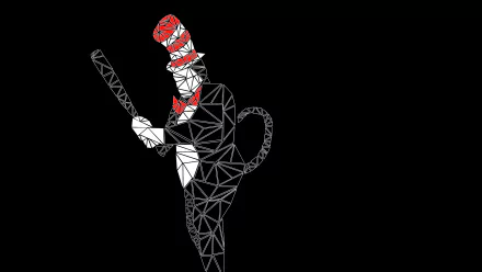  Triangle cat in the hat