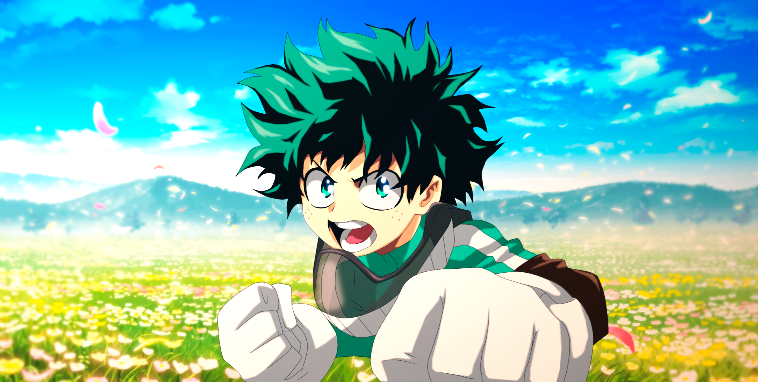 Download Izuku Midoriya Anime My Hero Academia Hd Wallpaper By Gevdano 2964