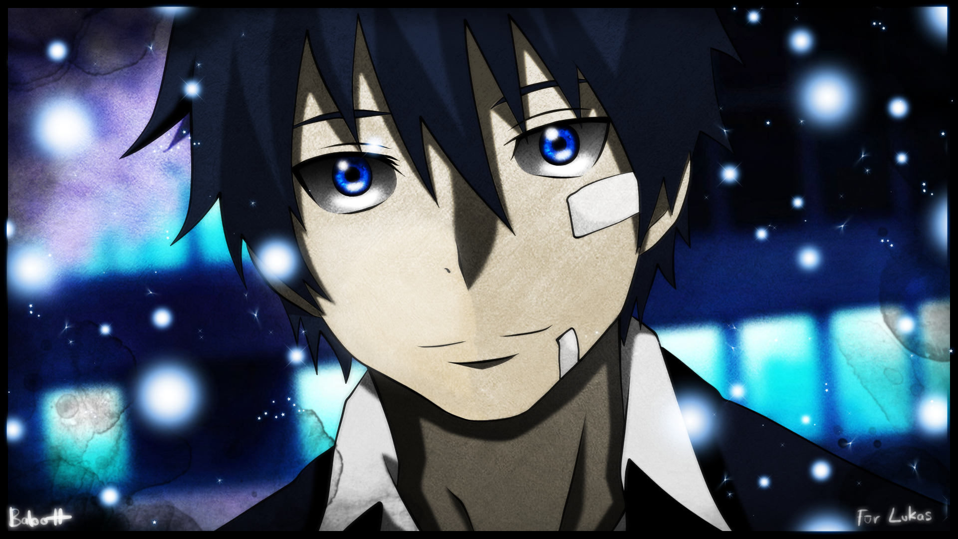 Download Rin Okumura Anime Blue Exorcist 4k Ultra HD Wallpaper by BaloohGN