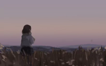 dusk Anime Original HD Desktop Wallpaper | Background Image